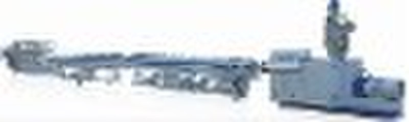 plastic PP PE PPR pipe extrusion line