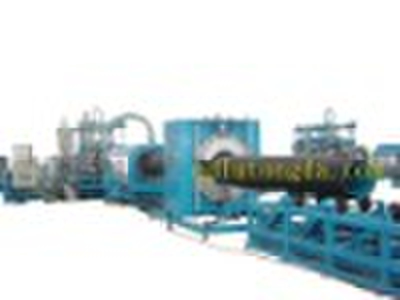 PE Double Wall Corrugated Pipe Extrusion Line