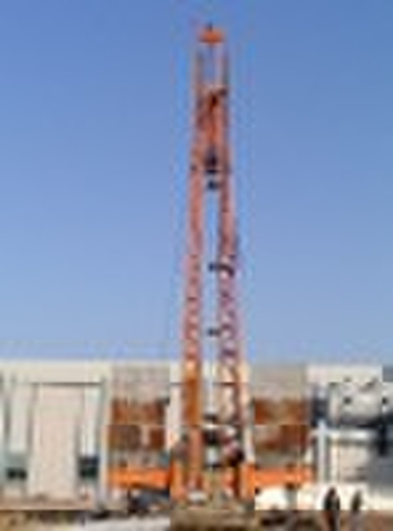 pile driver / jacked pile driver / construction ma