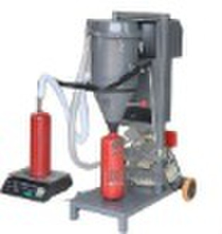 Fire extinguisher powder filling machine