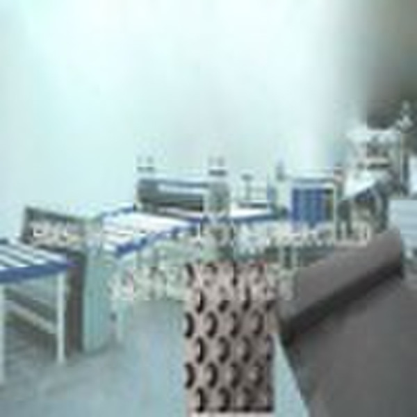 HDPE drainage sheet extrusion line