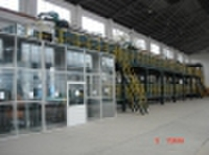 Aluminum coil coating production line