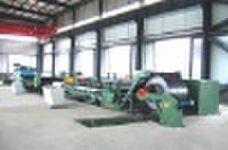 Slitting-recoiling line
