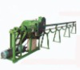 Straightening and cutting machine