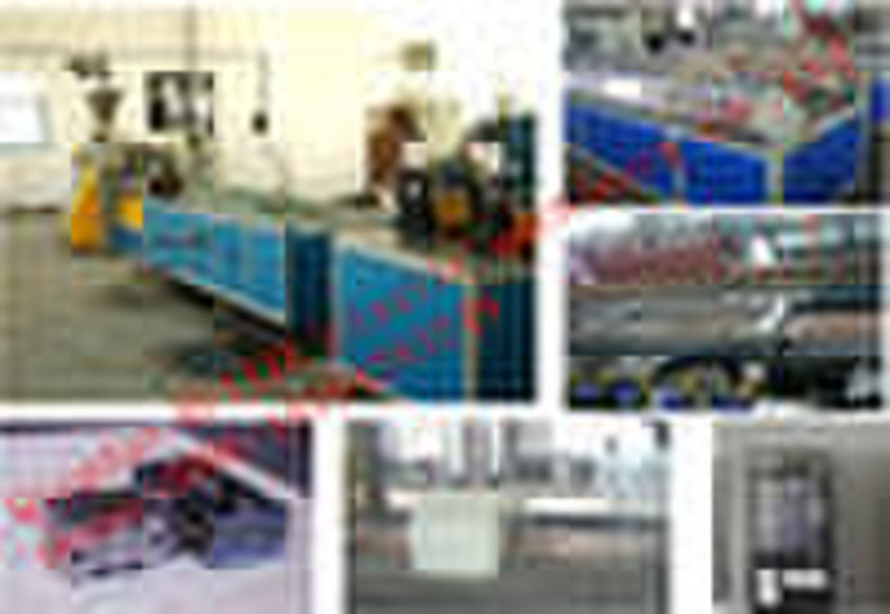 WPC Profile Making Extrusion Machine-Plastic Produ