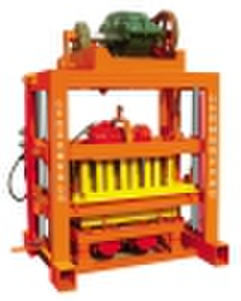 QTJ4-40 Cement Block Shaping Machine: