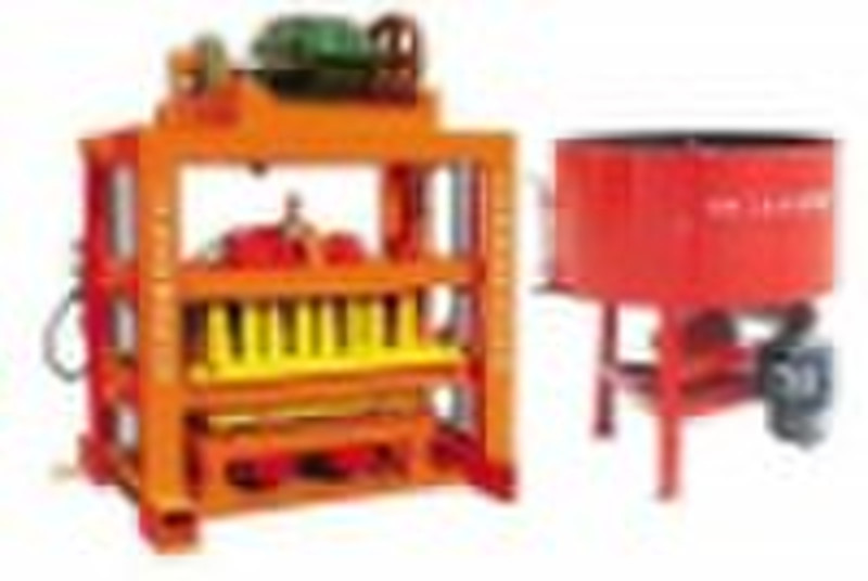 QTJ4-40 concrete brick making machine