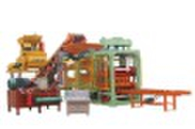 QT6-15 fully automatic hydraulic concrete block ma