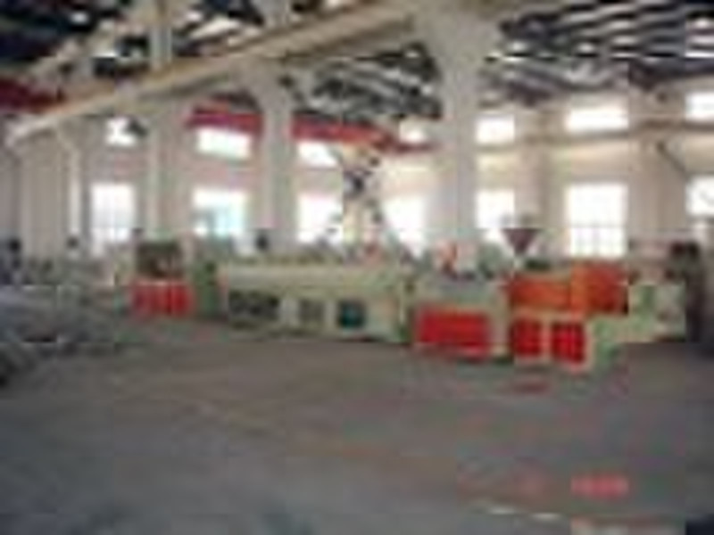 Plastic machinery for PVC pipe extruding