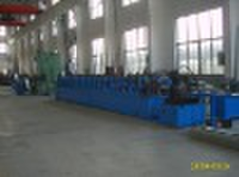 Shelf upright post production line