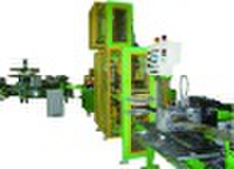 Tire steel belt extrusive production line