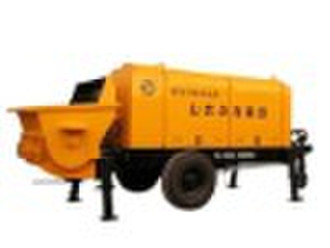 HBT60.13.90s trailer-mounted concrete pump/cement