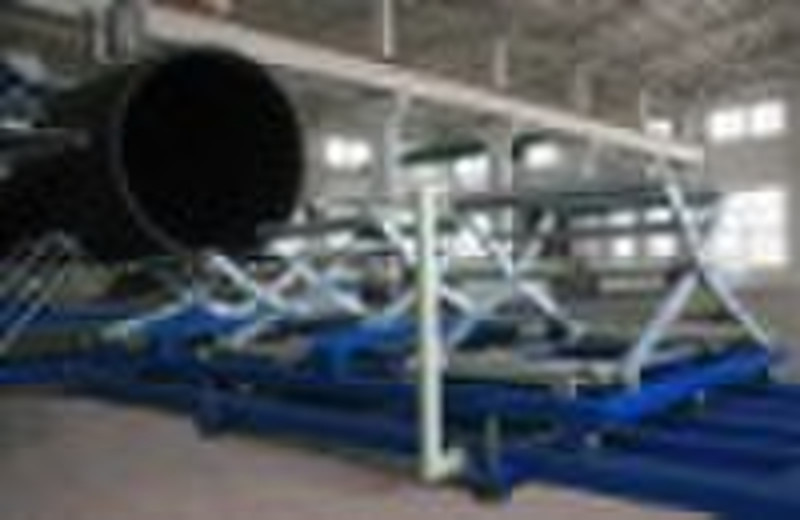 HDPE Hollow Wall Winding Pipe Line