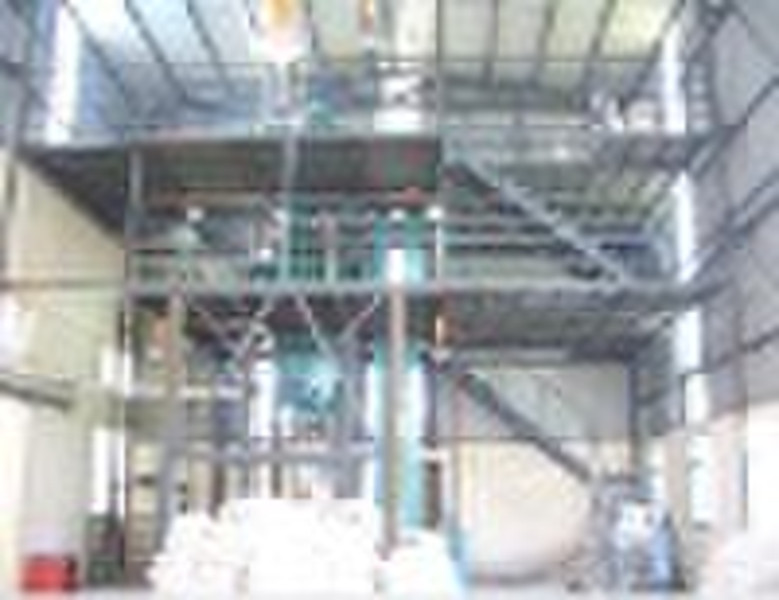 conveying-mixing line