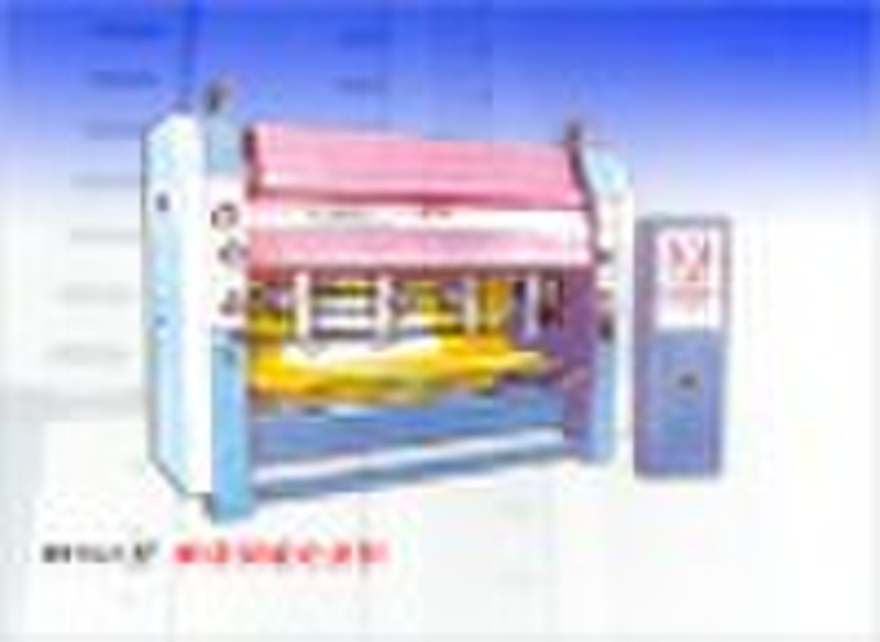 compacting machine for tubular knitting machine