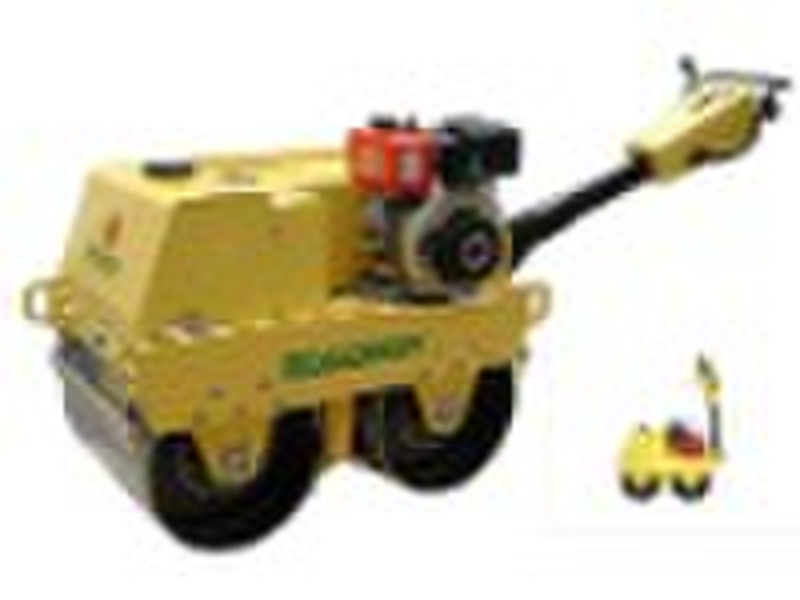 vibratory roller (walk-behind double drums roller)
