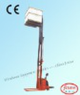 Stacker for stack pallets