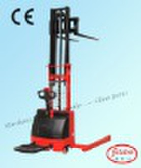 CDD series Electric Straddle Stacker for double de