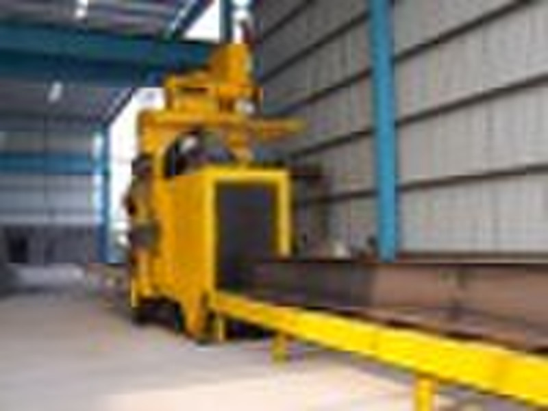 Steel Profile shot blasting machine
