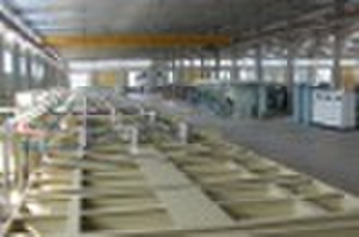 Low-E glass vacuum coating production line