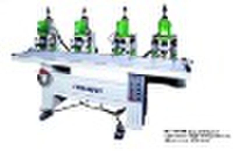 4-heads hinge driller