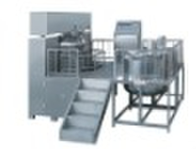 Vacuum Emulsifying Mixer Series (hydraulic lift)