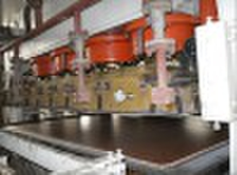 MH 120T Hydraulic Hot Press Machine in Woodworking