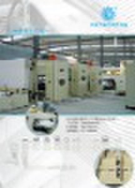 Car carpet line (Nonwoven machinery)