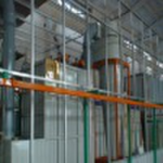 Aluminum & steel powder coating equipment