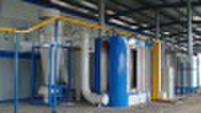 Auto powder coating equipemnt