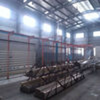 Aluminum powder coating line