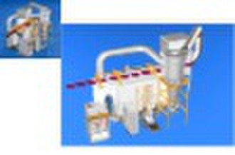 Aluminum powder coating machine