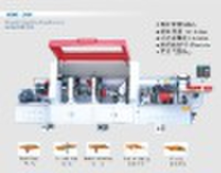 Automatic straight edge banding machine