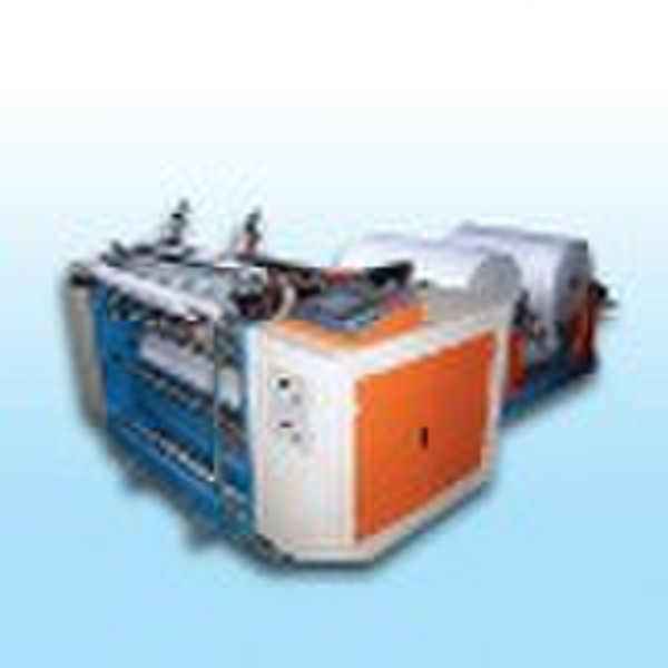 Two ply thermal fax paper slitting machine