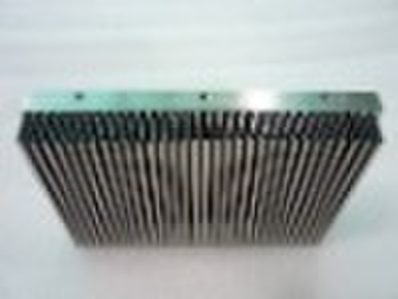 Heat sink Cu Folded Fin fabrication services