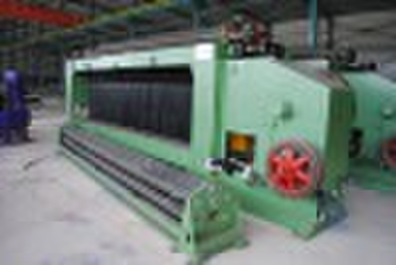 Normal and reverae twist hexagonal weaving machine