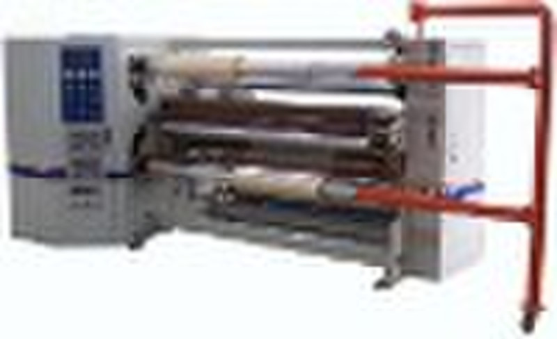 AT-611 Double shaft slitter rewinder machine