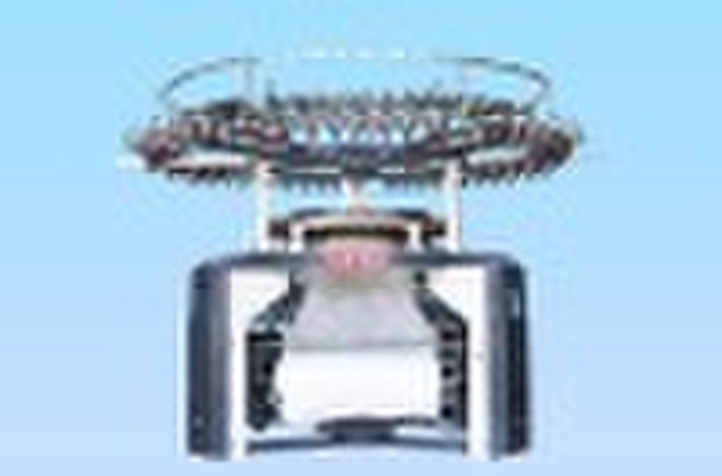 single pattern wheel jacquard knitting machine