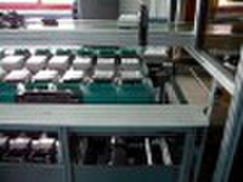 Electric meters assembly and test line