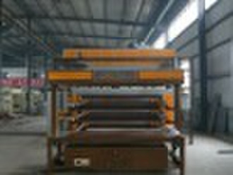 wood-like effect decoration machine for profile an