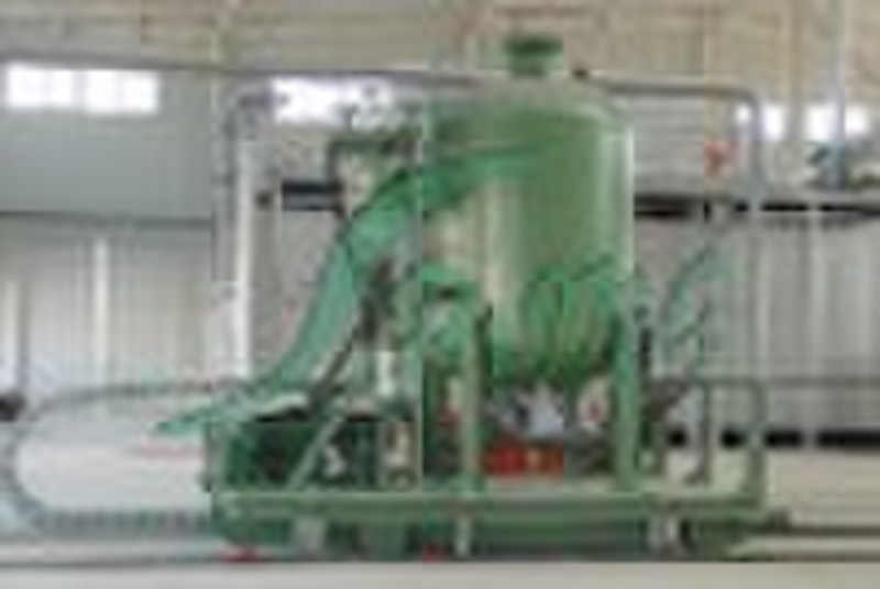 Sand Blating Line for the Inner Wall of Oil Drill