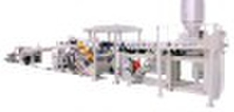 PE/PP/ABS Solid wall pipe extrusion line