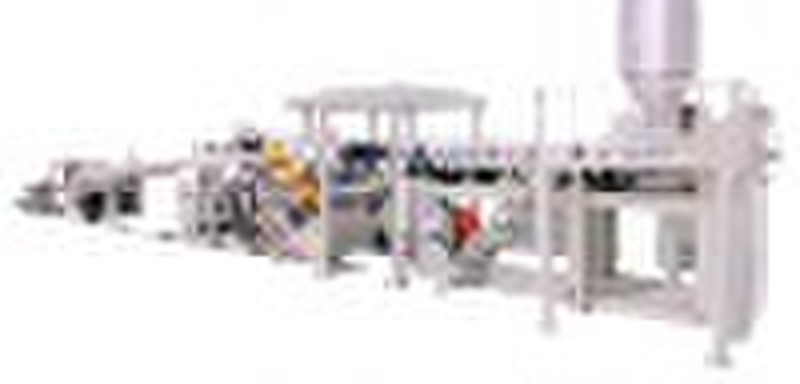 PE/PP/ABS Solid wall pipe extrusion line