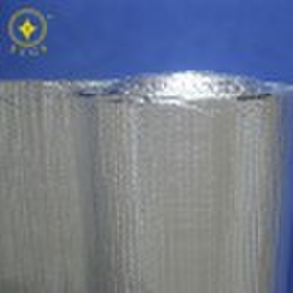 bubble reflective foil material for thermal buildi