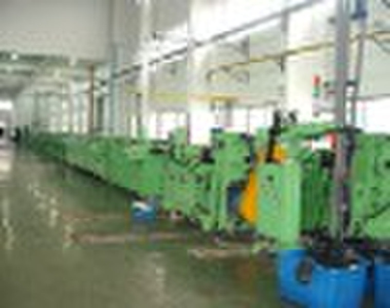 rubber extruder microwave vulcanizing line