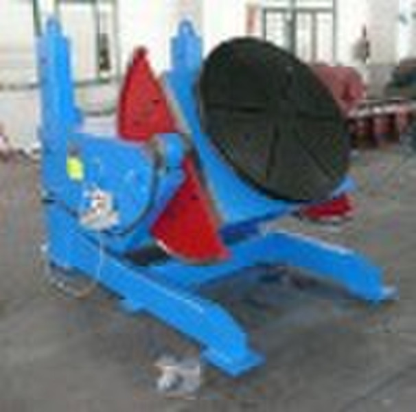 Elevating welding positioner
