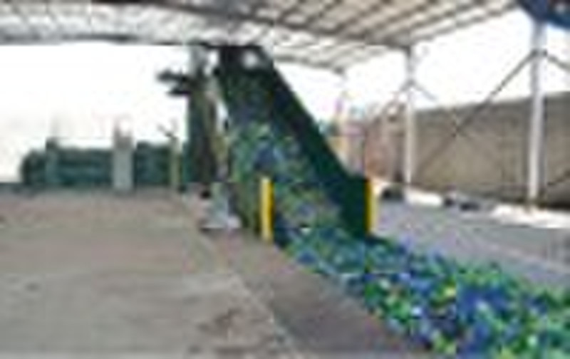 automatic  paper and  plastic baler