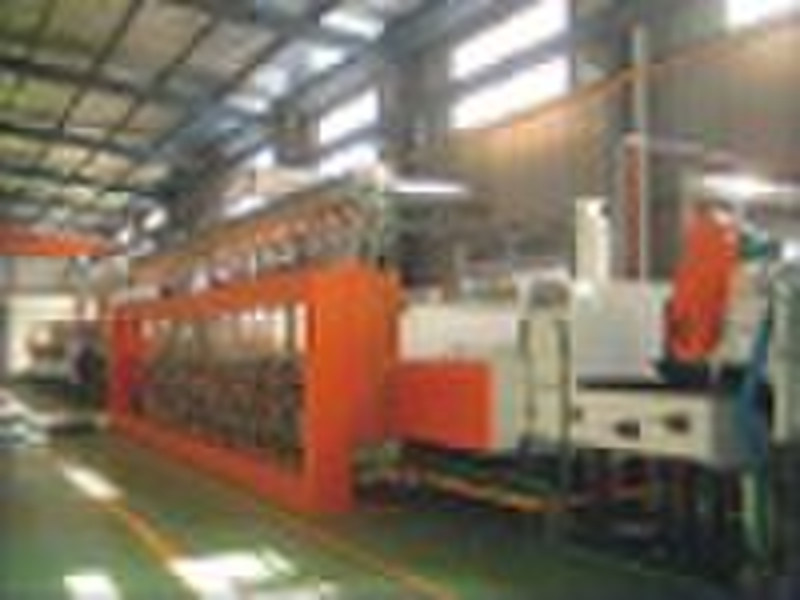 continuous bright quenching & carburizing furn