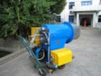 Coal and water slurry burner