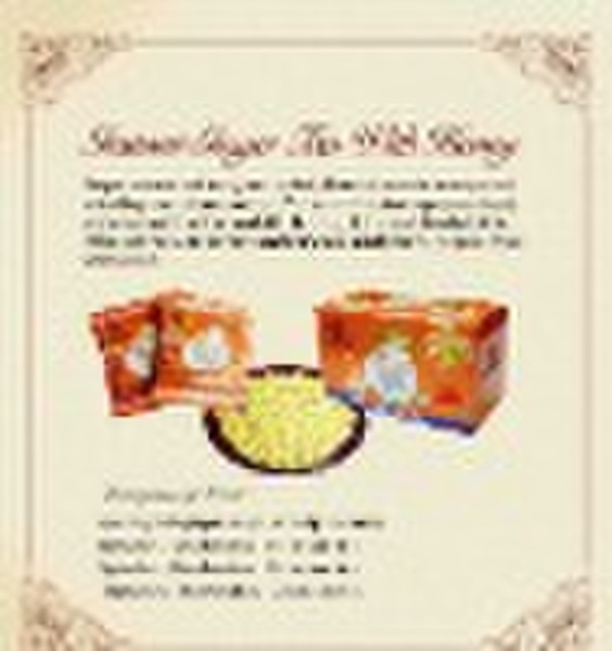 instant ginger tea with honey